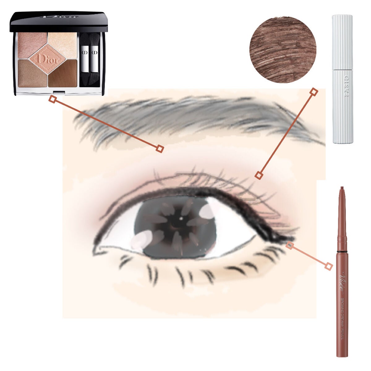 【旧】サンク クルール クチュール/Dior/アイシャドウパレットを使ったクチコミ(2枚目)