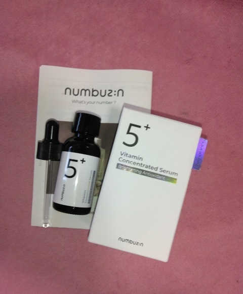 5番 白玉グルタチオンＣ美容液/numbuzin/美容液を使ったクチコミ（2枚目）