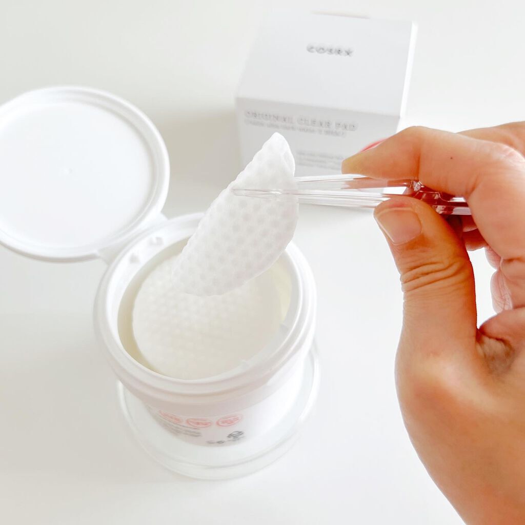 ワンステップオリジナルクリアパッド/COSRX/トナーパッドを使ったクチコミ(3枚目)
