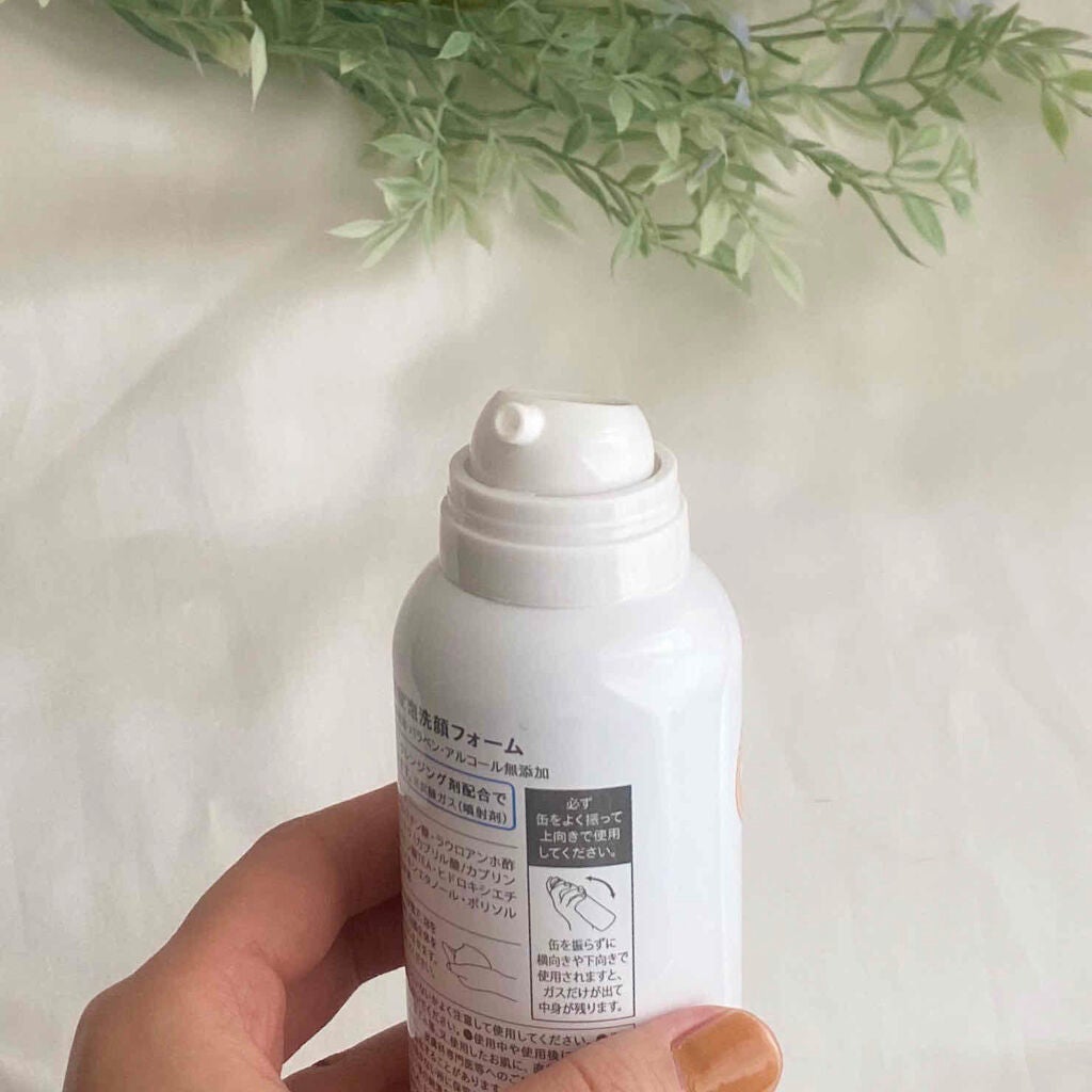 無添加生活 無添加炭酸泡洗顔フォーム/マックス/泡洗顔を使ったクチコミ(2枚目)