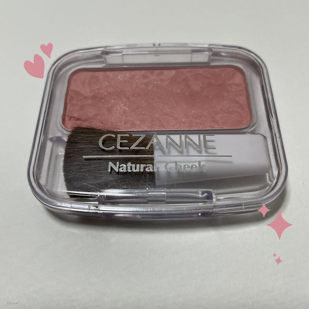 ナチュラル チークN/CEZANNE/パウダーチークを使ったクチコミ（1枚目）