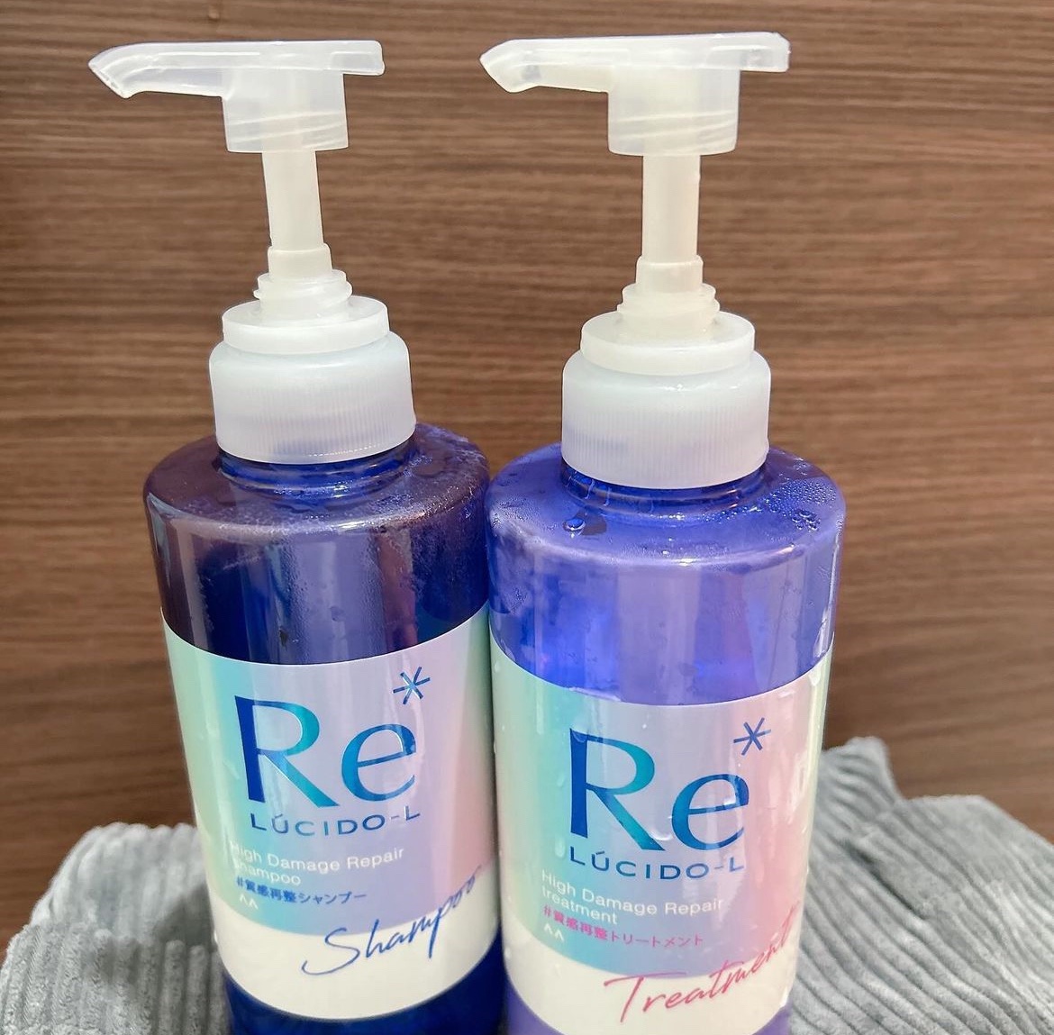 ＃質感再整シャンプー／トリートメント /ルシードエル/市販シャンプーを使ったクチコミ（1枚目）
