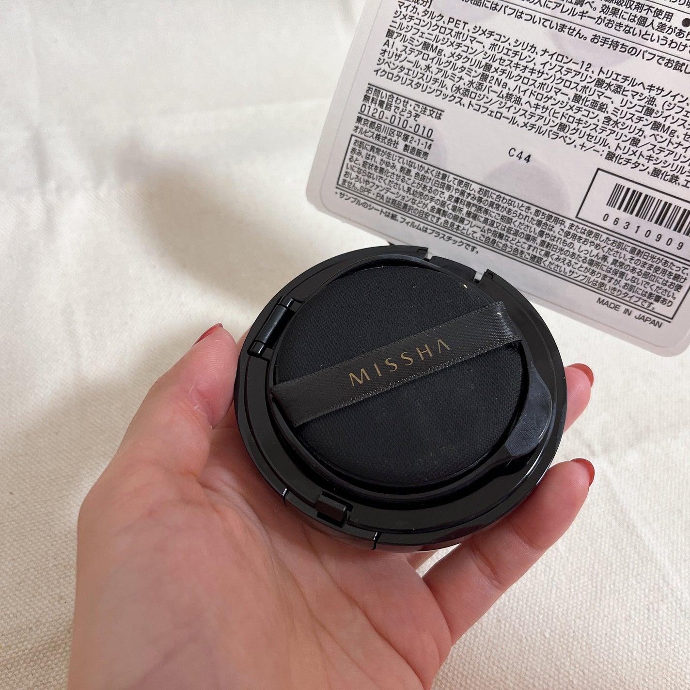 M クッション ファンデーション(プロカバー)/MISSHA/クッションファンデーションを使ったクチコミ(3枚目)