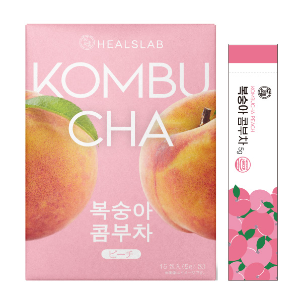 HEALSLAB KOMBUCHA ピーチ