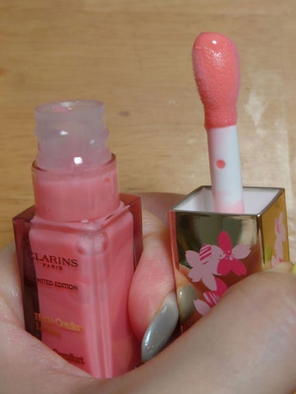 コンフォート リップオイル /CLARINS/リップグロスを使ったクチコミ(3枚目)