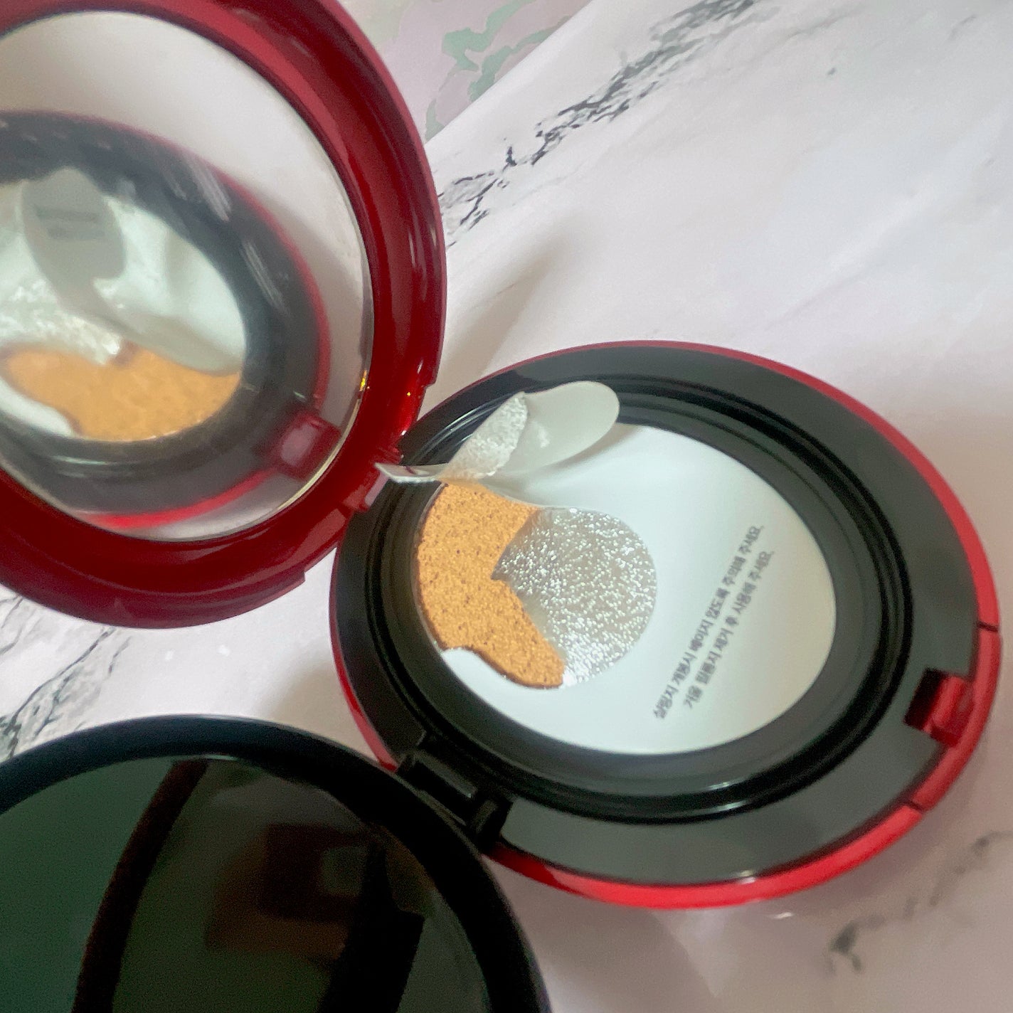 マスク フィット レッド クッション/TIRTIR(ティルティル)/クッションファンデーションを使ったクチコミ(4枚目)