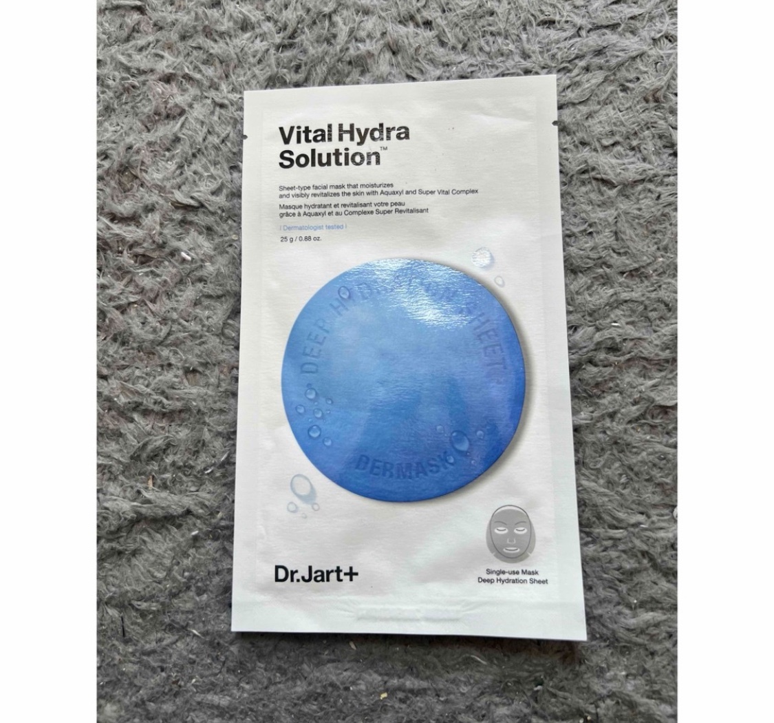 ドクタージャルト ダーマスク ウォータージェット バイタルハイドラソリューション/Dr.Jart＋/シートマスク・パックを使ったクチコミ（1枚目）