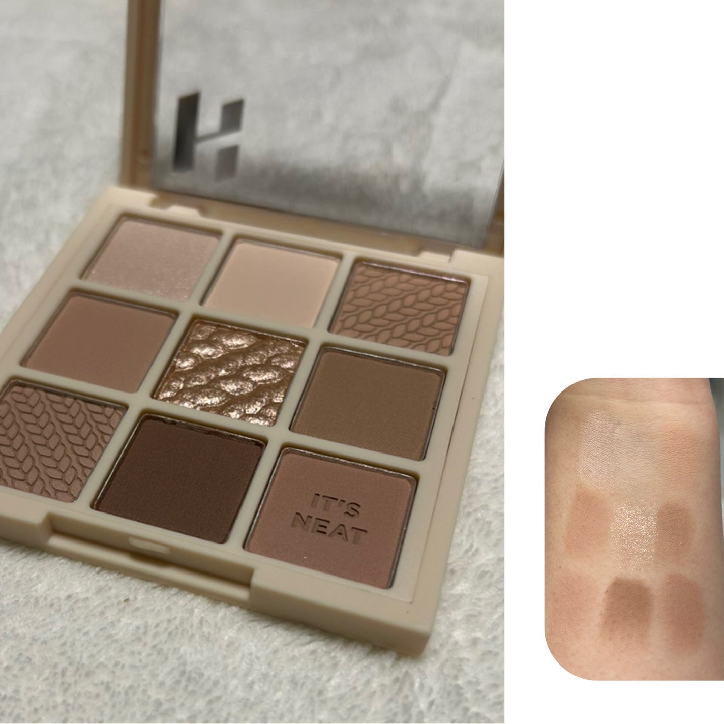 マイフェイブムードアイパレット 9カラー/HOLIKA HOLIKA/アイシャドウパレットを使ったクチコミ(2枚目)