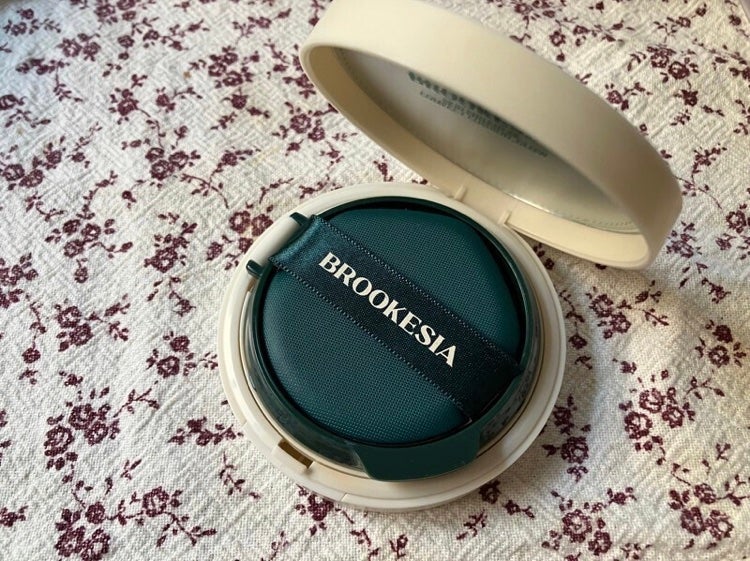 スキンエンハンサー コンパクトクッション(グロー)/BROOKESIA/クッションファンデーションを使ったクチコミ(4枚目)