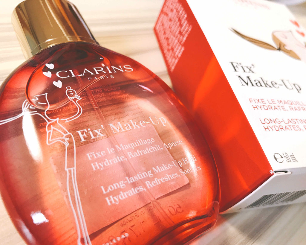 フィックス メイクアップ/CLARINS/ミスト状化粧水を使ったクチコミ（1枚目）
