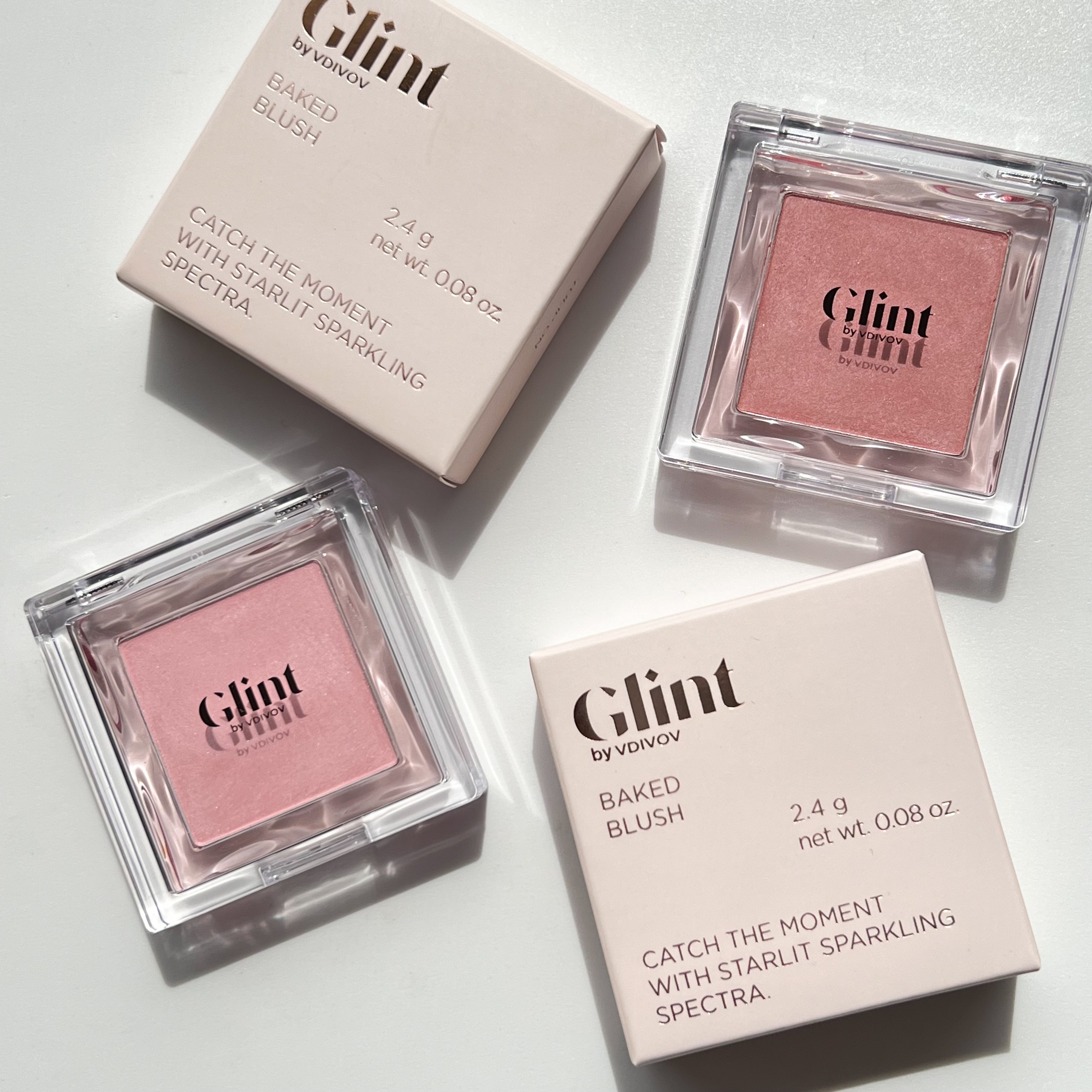 ベイクドブラッシュ #04 Tulip On/Glint/パウダーチークを使ったクチコミ（1枚目）