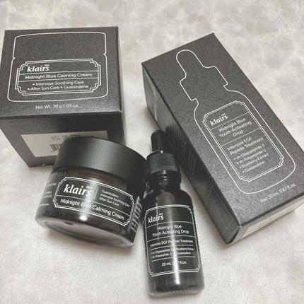 ミッドナイトブルーユースアクティベーティングドロップ(20ml)/Klairs/美容液を使ったクチコミ(1枚目)