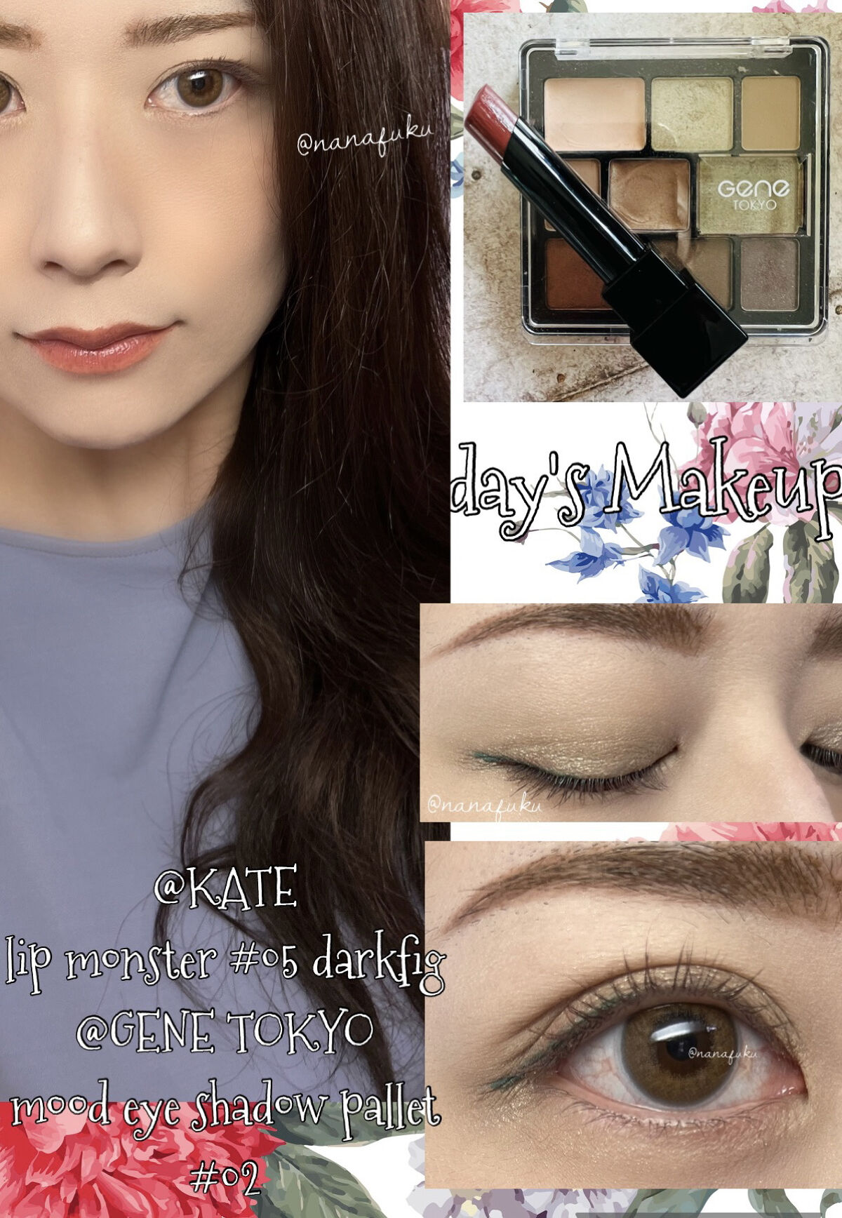 UR GLAM　BLOOMING EYE COLOR PALETTE/U R GLAM/アイシャドウパレットを使ったクチコミ（1枚目）