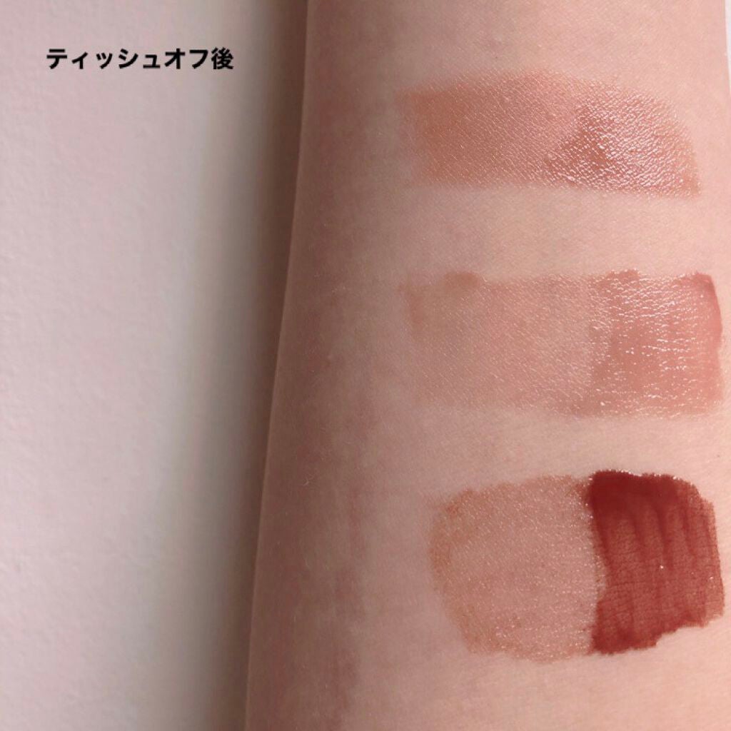 ジューシーラスティングティント/rom&nd/リップティントを使ったクチコミ(4枚目)