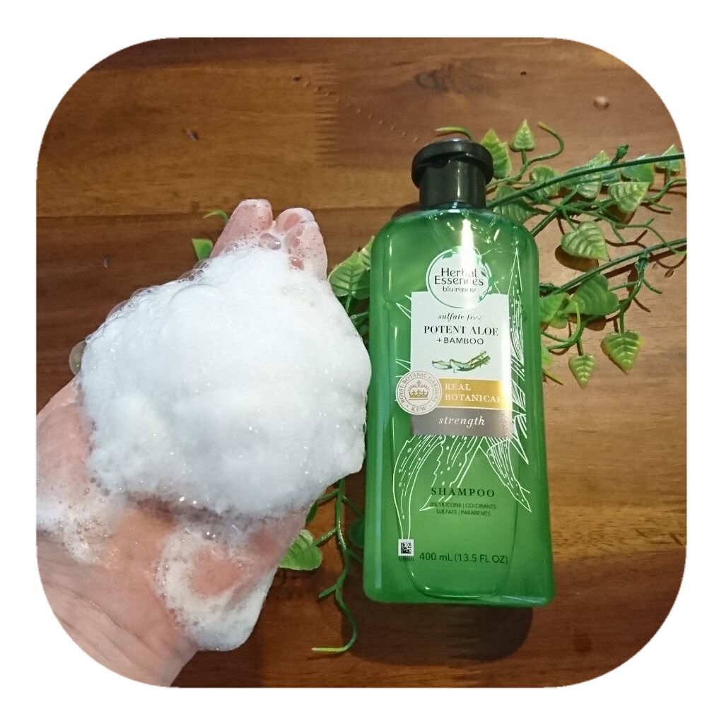 ビオリニュー アロエ＆バンブー シャンプー／コンディショナー/ハーバルエッセンス/市販シャンプーを使ったクチコミ（3枚目）