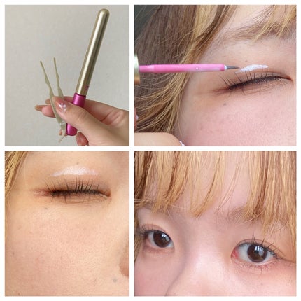 TWOOL ダブルアイリッドグルー/SHOBIDO/二重まぶた用アイテムを使ったクチコミ(3枚目)