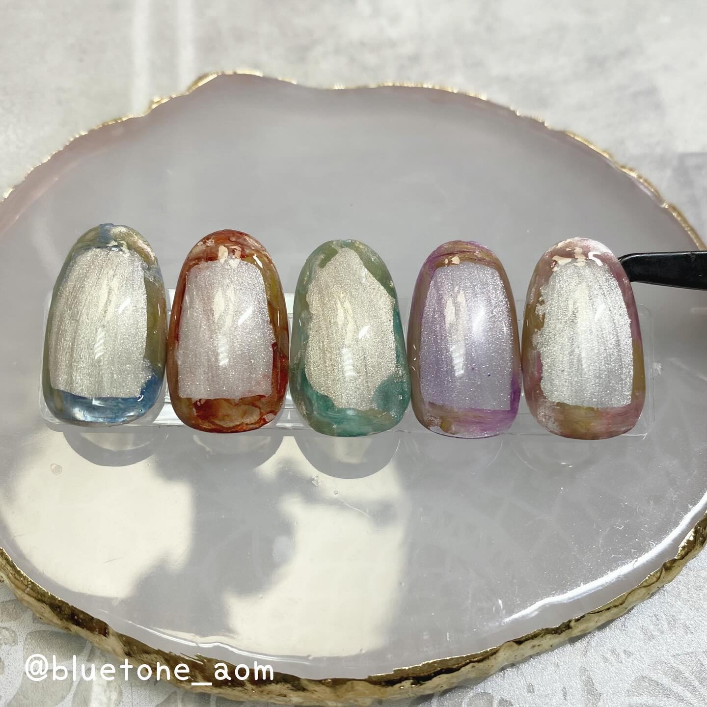 ブルーミングリキッド/NAILTOWN/ネイル用品を使ったクチコミ（2枚目）