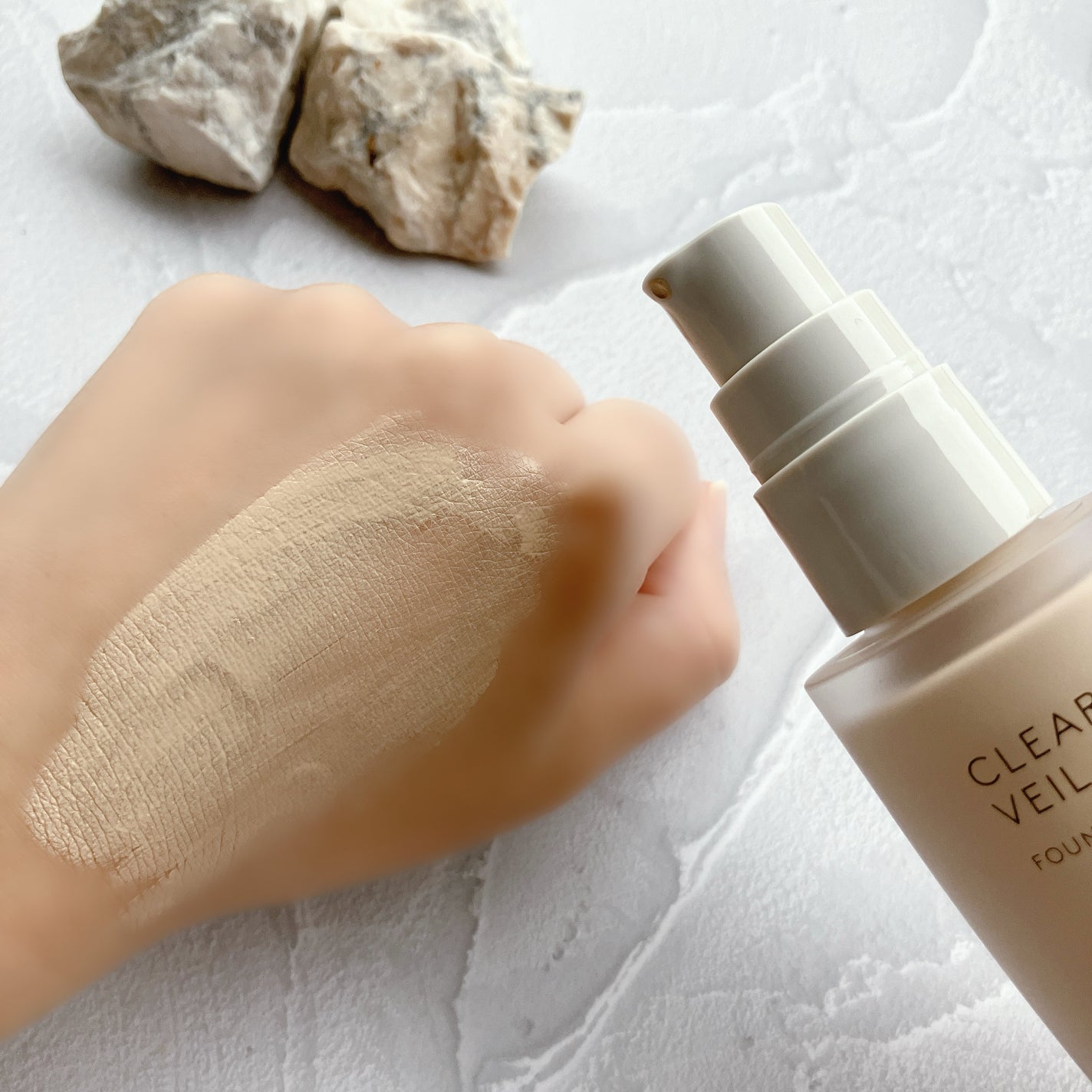 薬用クリアエステヴェールEX/Macchia Label/リキッドファンデーションを使ったクチコミ(2枚目)