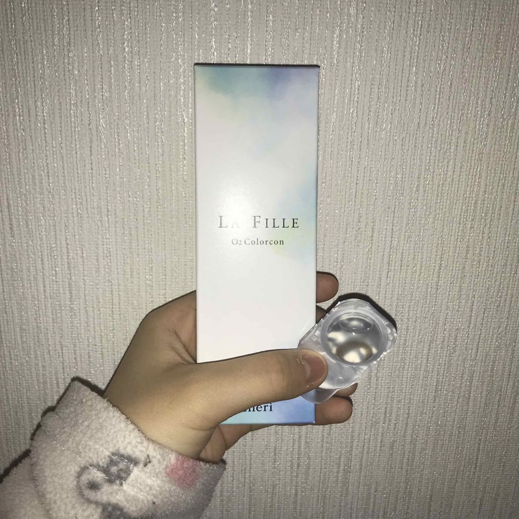 LA FILLE (ラ・フィーユ)/LA FILLE/カラーコンタクトレンズを使ったクチコミ(2枚目)