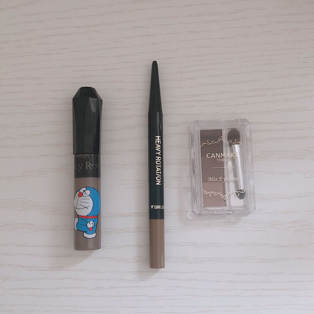 カラーリングアイブロウ/ヘビーローテーション/眉マスカラを使ったクチコミ（3枚目）