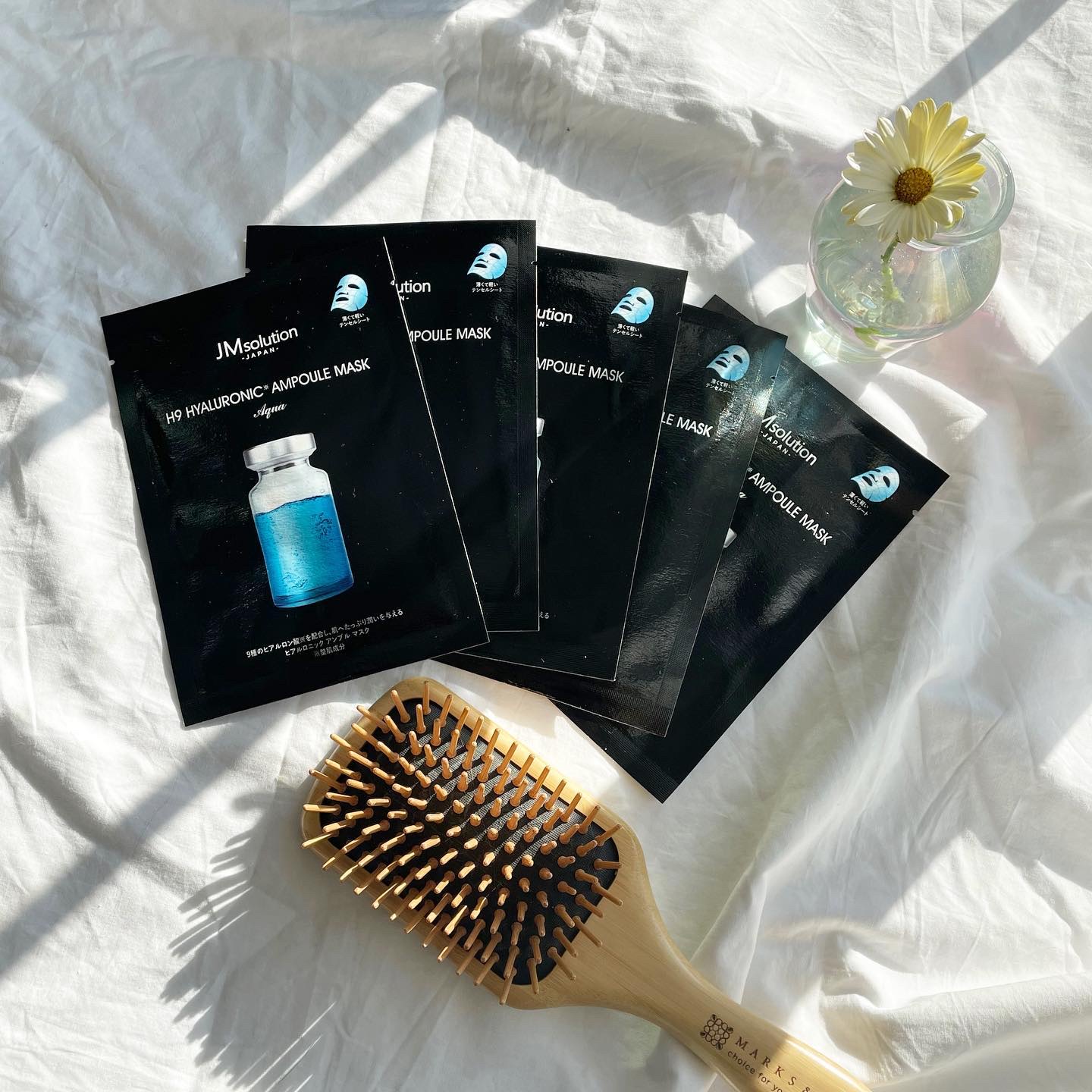 H9 ヒアルロニック アンプルマスク/JMsolution/シートマスク・パックを使ったクチコミ（1枚目）