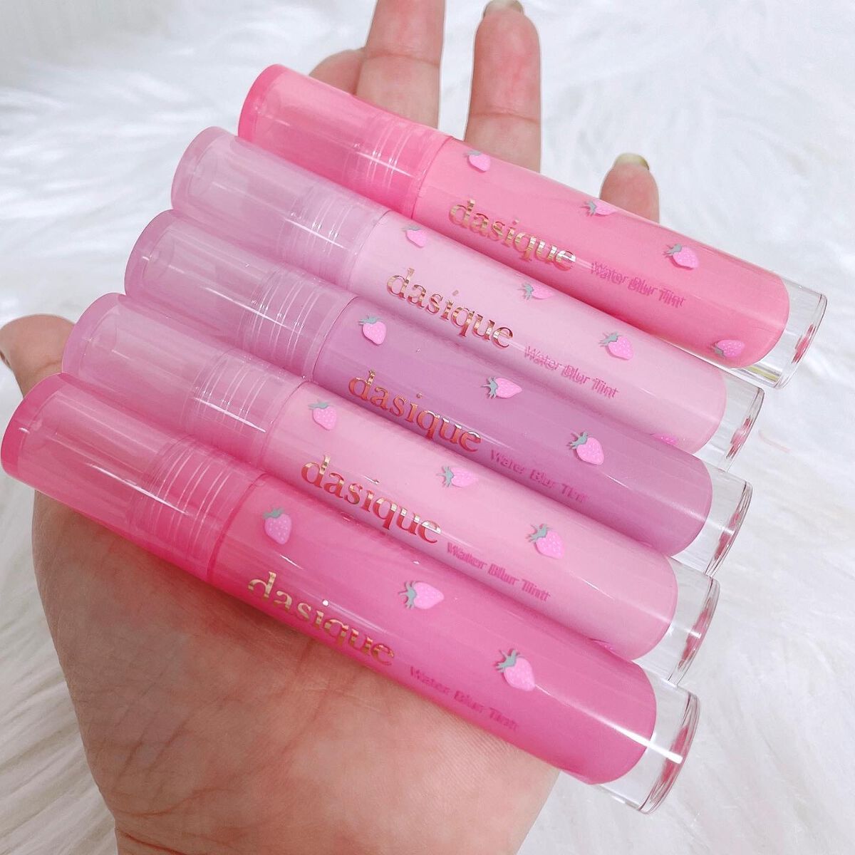 ウォーターブラーティント/dasique/リップティントを使ったクチコミ(5枚目)