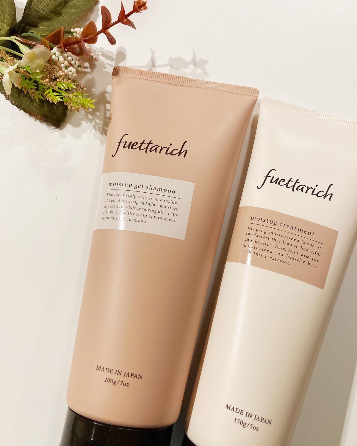 モイストアップ ジェル シャンプー/トリートメント/fuettarich (フエッタリッチ)/サロンシャンプーを使ったクチコミ(2枚目)