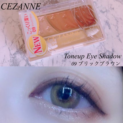 トーンアップアイシャドウ/CEZANNE/アイシャドウパレットを使ったクチコミ(1枚目)