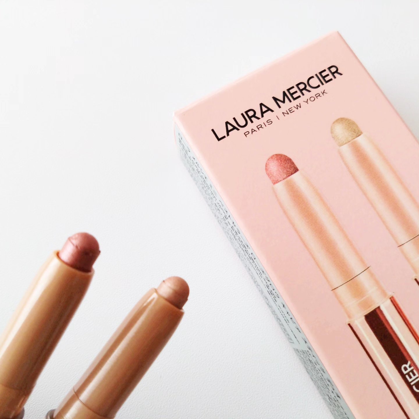 ミニ ベストセラーズ ローズグロウ キャビア スティック デュオ/ローラ メルシエ/メイクアップキットを使ったクチコミ（3枚目）