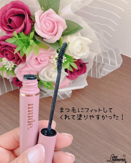 MD インスパイア ボリューム カーリング マスカラ/mude/マスカラを使ったクチコミ(2枚目)