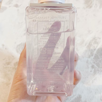 イドラクラリティ 薬用 トリートメント エッセンス ウォーター/DECORTÉ/化粧水を使ったクチコミ(3枚目)