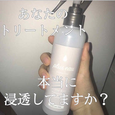 ハイドロミストN/plus eau/アウトバストリートメントを使ったクチコミ（1枚目）