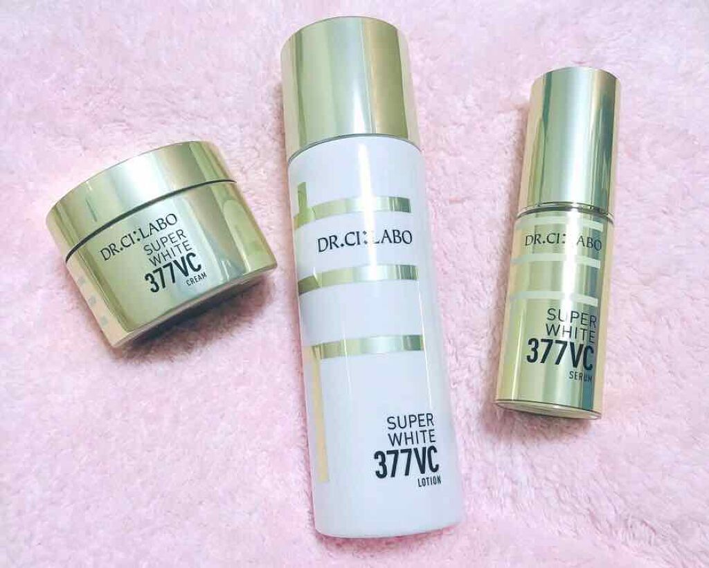 スーパーホワイト377VCクリーム/ドクターシーラボⓇ/フェイスクリームを使ったクチコミ（1枚目）