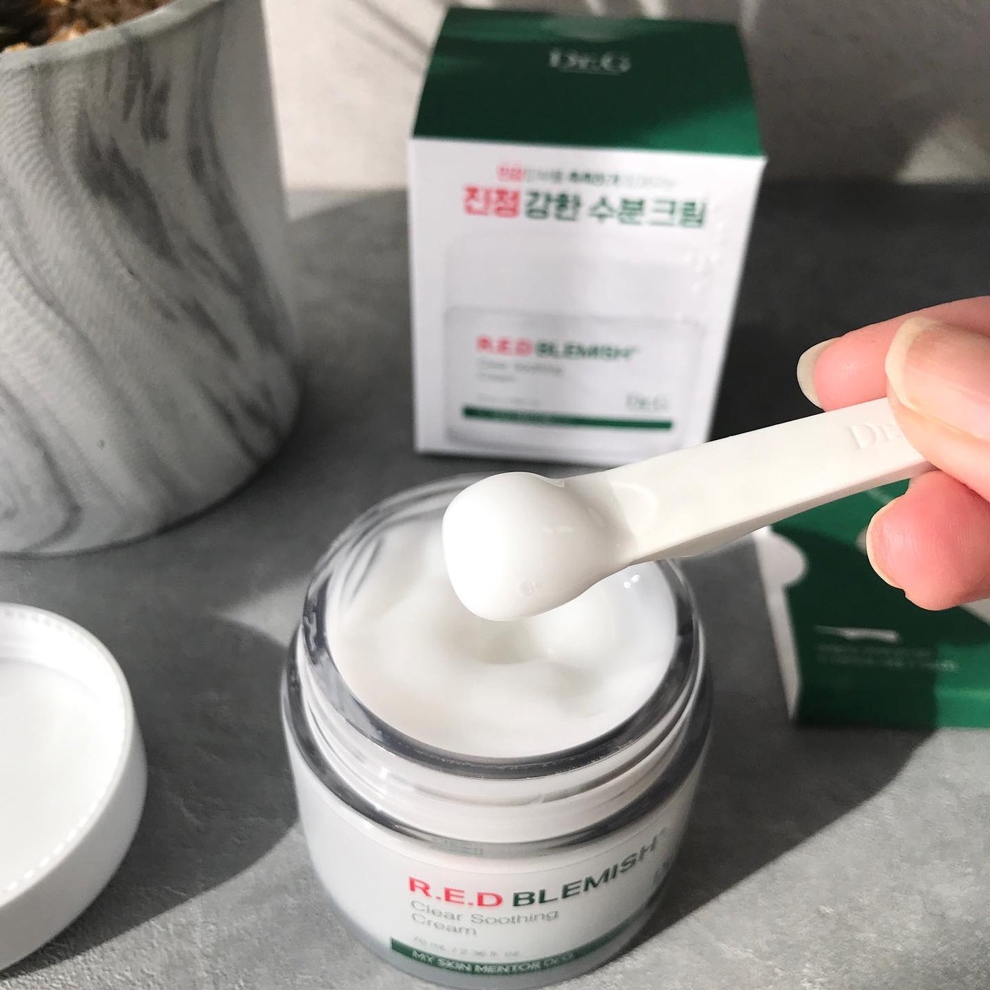 レッドブレミッシュ クリアスージングクリーム/Dr.G/フェイスクリームを使ったクチコミ(4枚目)