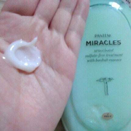 ミラクルズ うるおいブースト シャンプー/トリートメント/パンテーン/市販シャンプーを使ったクチコミ(5枚目)