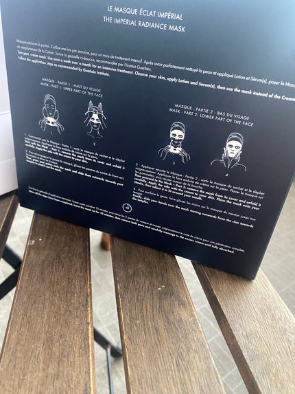 オーキデ アンペリアル ザ ラディアンス マスク/GUERLAIN/シートマスク・パックを使ったクチコミ(4枚目)