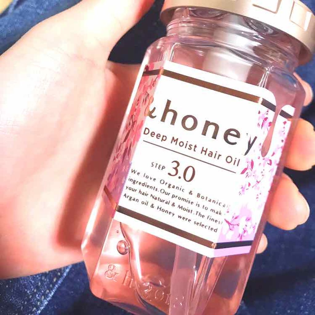 ディープモイスト シャンプー1.0／ヘアトリートメント2.0/&honey/市販シャンプーを使ったクチコミ（1枚目）