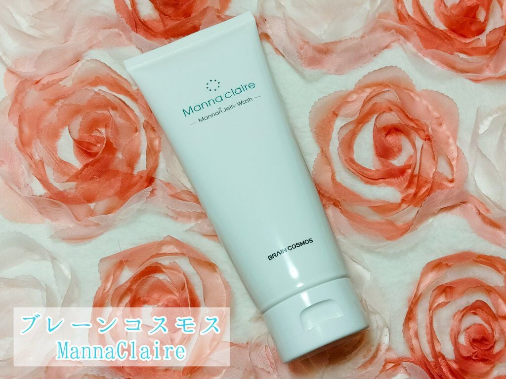 Manna claire -Mannan Jelly Wash-/ブレーンコスモス/スクラブ・ゴマージュを使ったクチコミ(1枚目)