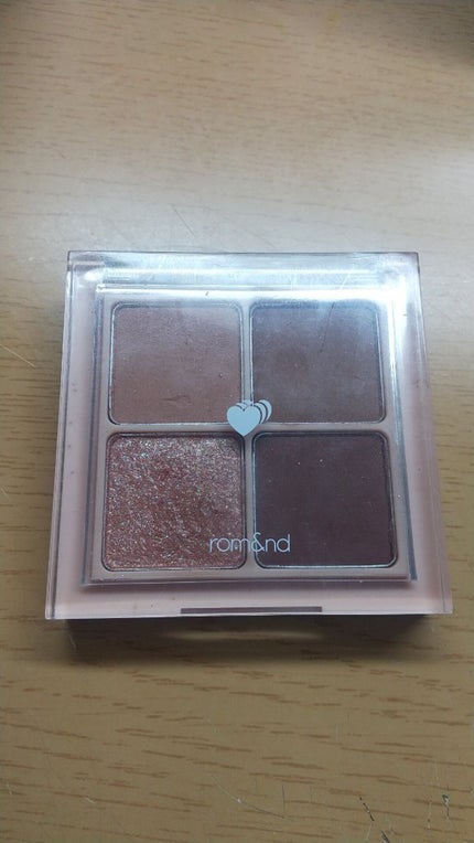 ベターザンアイズ/rom&nd/アイシャドウパレットを使ったクチコミ(1枚目)