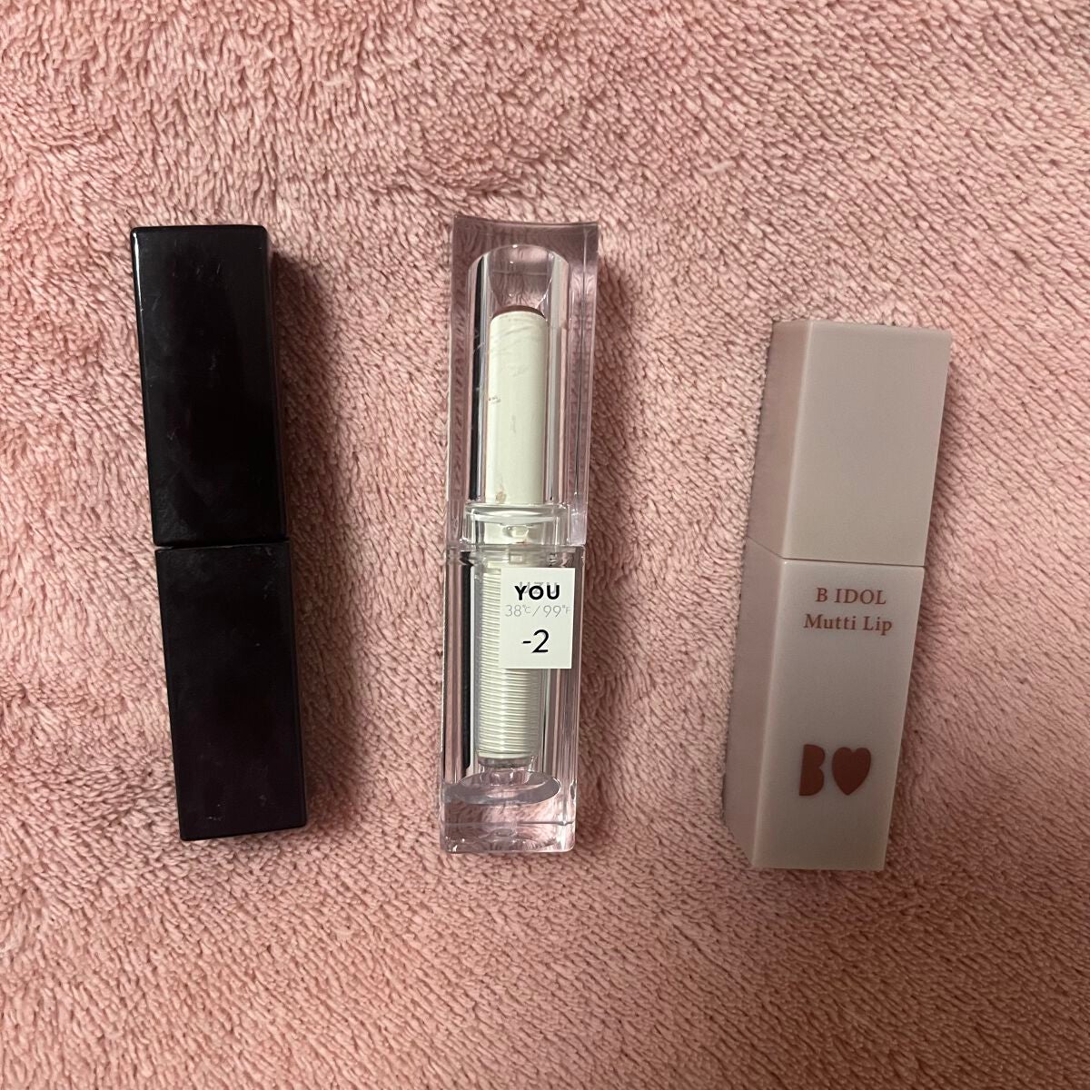 38℃/99℉ LIPSTICK <YOU>/UZU BY FLOWFUSHI/口紅を使ったクチコミ(1枚目)