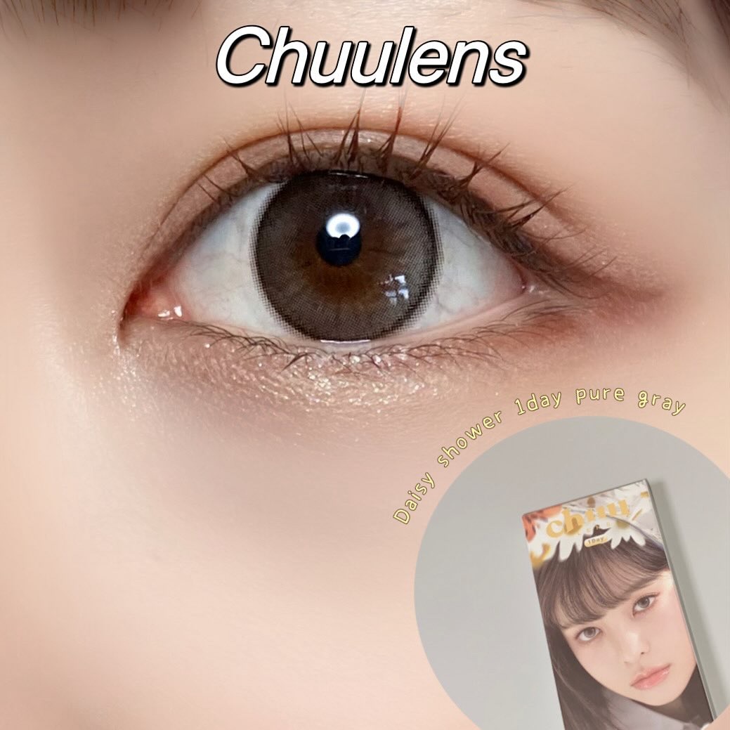 Daisy Shower 1Day/chuu LENS/ワンデー（１DAY）カラコンを使ったクチコミ（2枚目）