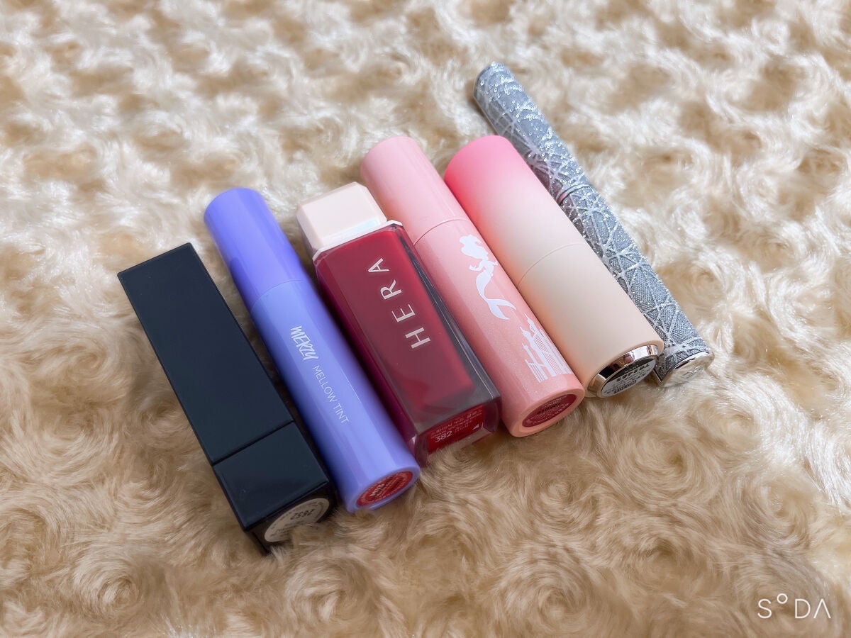 アピュー ジューシーパン スパークリングティント/A’pieu/口紅を使ったクチコミ(3枚目)