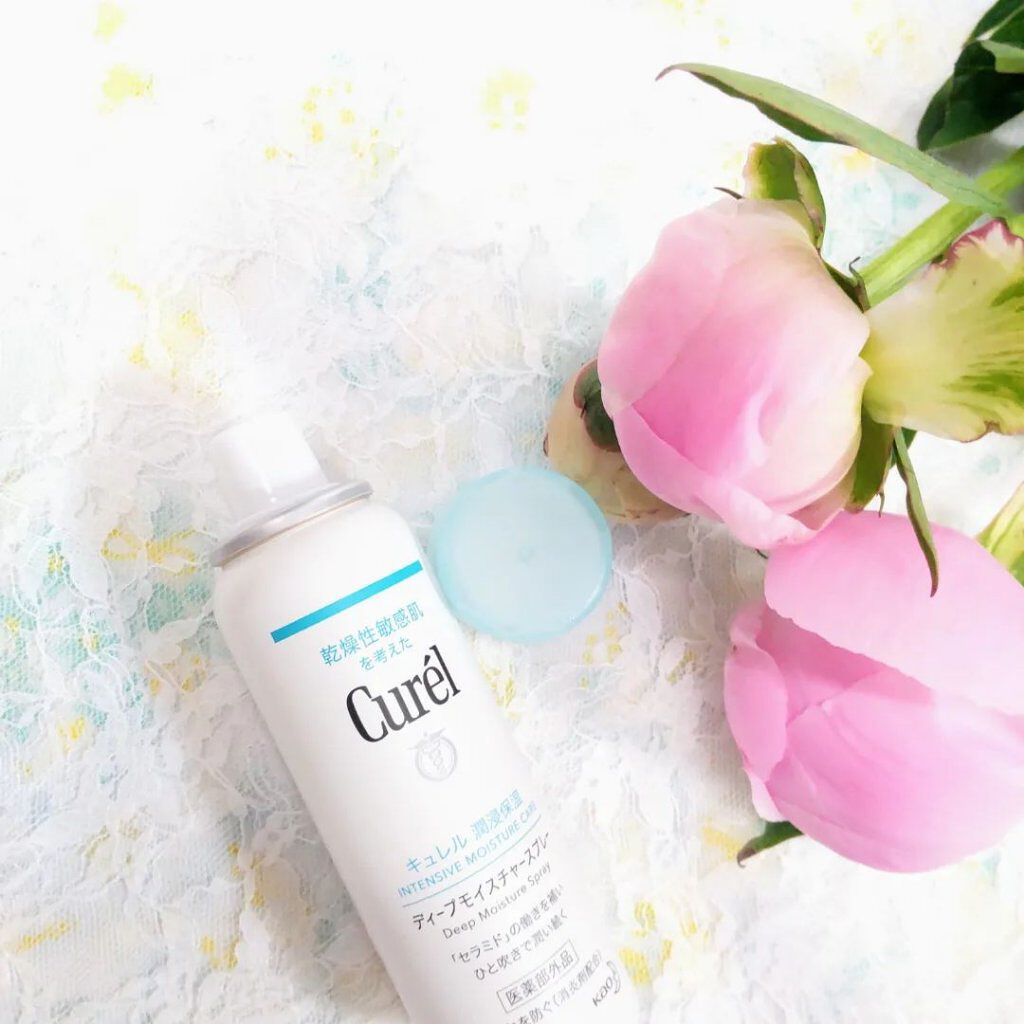 ディープモイスチャースプレー/キュレル/ミスト状化粧水を使ったクチコミ（3枚目）