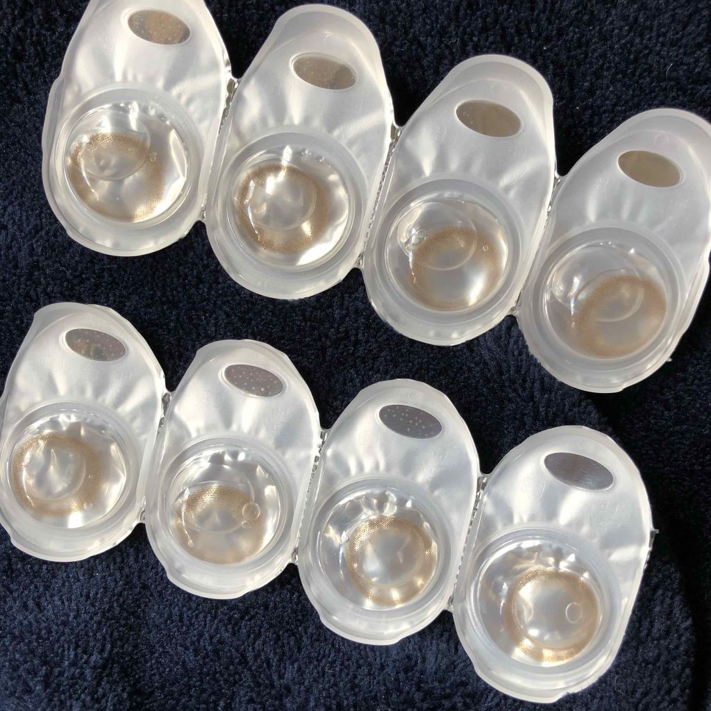 デコラティブアイズ ヴェール/Decorative Eyes/カラーコンタクトレンズを使ったクチコミ(2枚目)