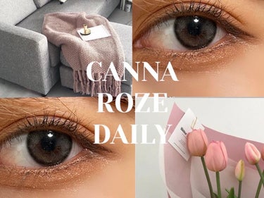 CANNA ROSE DAILY/i-DOL/カラーコンタクトレンズを使ったクチコミ（1枚目）