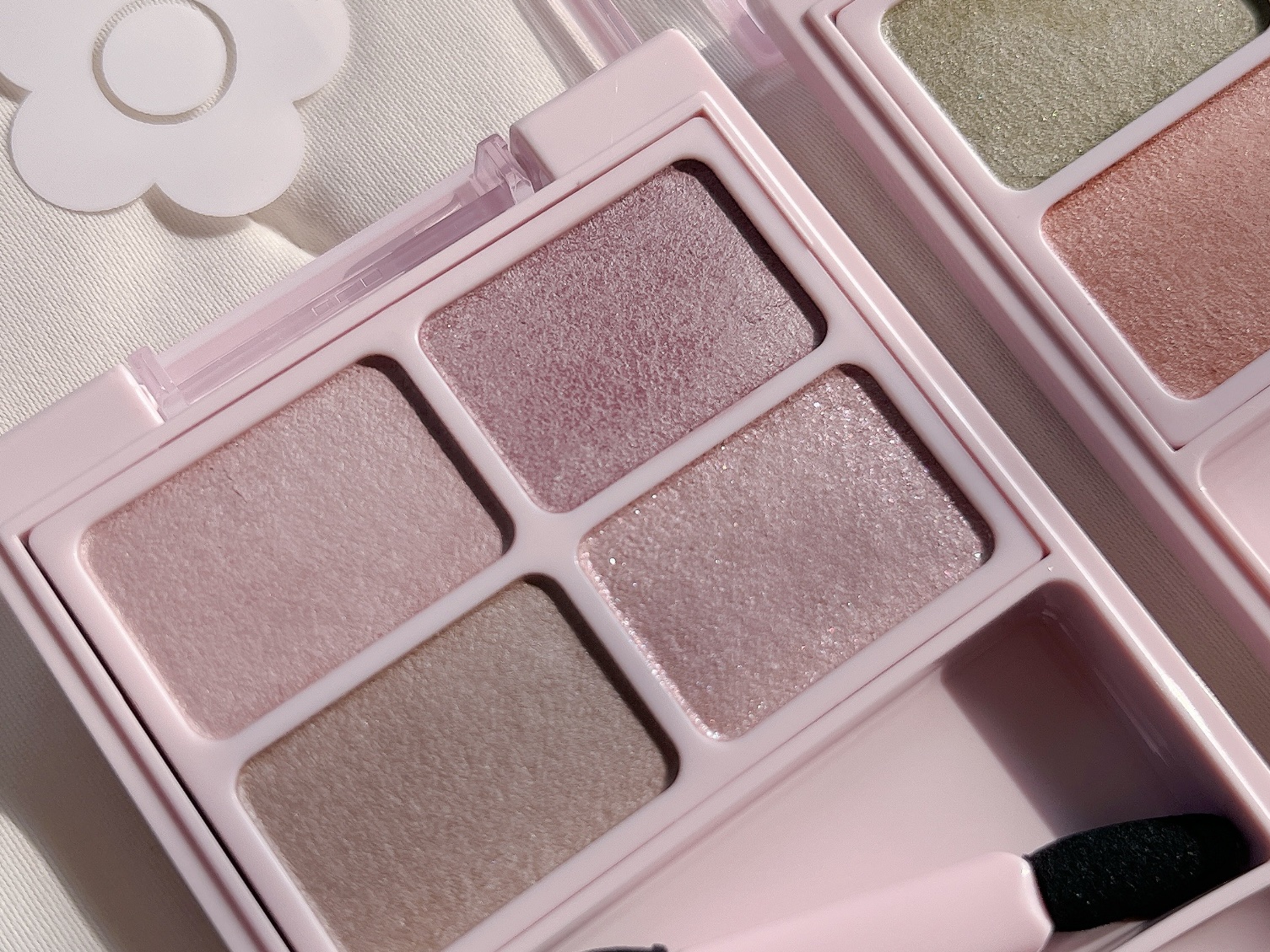 デイジードール アイカラー パレット BR-05 マカロニサラダ/DAISY DOLL by MARY QUANT/アイシャドウパレットを使ったクチコミ（3枚目）