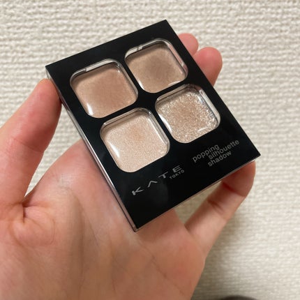 ケイト ポッピングシルエットシャドウ/KATE/アイシャドウパレットを使ったクチコミ(1枚目)