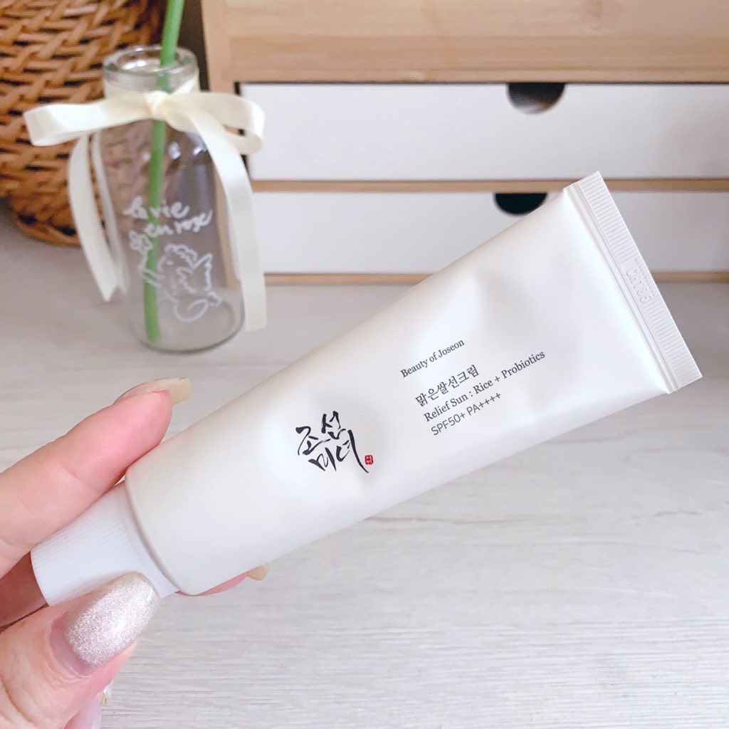 リリーフサンライス + プロバイオティクス/Beauty of Joseon/日焼け止めクリームを使ったクチコミ（1枚目）