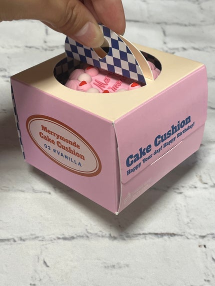 ハッピーユアデイクッション/Merrymonde/クッションファンデーションを使ったクチコミ(5枚目)