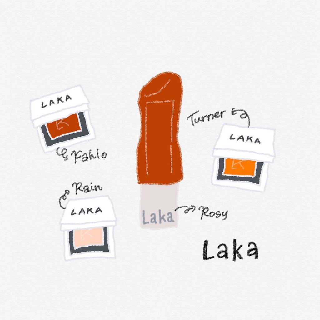 ジャストアイシャドウ/Laka/単色アイシャドウを使ったクチコミ(1枚目)